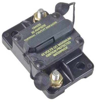 Circuit Breaker Compatible With 30 Amp OEM Sae J1625 J1171 Abyc E-11 Ce Direct Fit Replacement Oe thumbnail 2