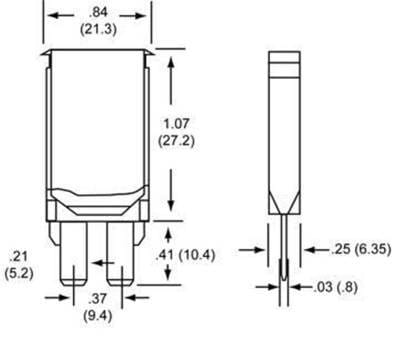 Circuit Breaker Compatible With 20 Amp OEM Sae J553 Box Direct Fit Replacement Oe Specifications thumbnail 3