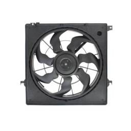 New Dual Radiator And Condenser Fan Fits Hyundai Santa Fe Sport 2017 25380-4Z500