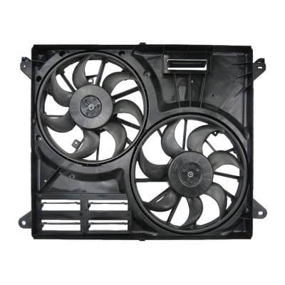 New Dual Radiator And Condenser Fan Compatible With Ford Edge 2016 By Part Numbers Fo3115212