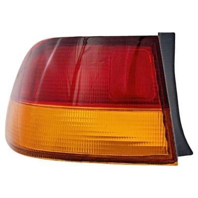 Left Outer Tail Light Assembly Compatible With 1996-1998 Civic Coupe 1.6L L4 Driver Side Body thumbnail 3