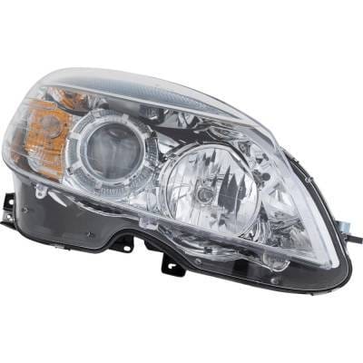 Headlight Compatible With 2008-2011 Mercedes-Benz C230 C300 C350 C300 Sport C63 Amg C250 1.8L 3.0L