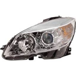 Headlight Compatible With 2008-2011 Mercedes-Benz C230 C300 C350 C300 Sport C63 Amg C250 1.8L 3.0L