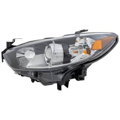 Headlight Compatible With 2014-2017 Mazda 6 2.5L I4 Py-Vps Left Driver Side Halogen Repm100188 250Hp