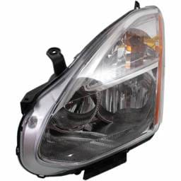 Headlight Compatible With 2009-2010 Nissan Rogue 2.5L I4 Qr25de Left Driver Side Halogen Repn100130q