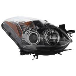 Headlight Compatible With 2010-2013 Nissan Altima 2.5L 3.5L I4 Qr25de Vq35de Right Passenger Side