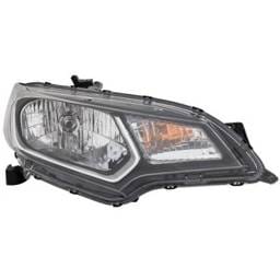 Headlight Compatible With 2015-2017 Honda Fit 1.5L I4 L15b Right Passenger Side Halogen Reph100363q
