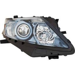 Headlight Compatible With 2010-2012 Lexus Rx450h Right Passenger Side Halogen Repl100371q