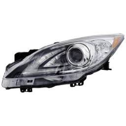 Headlight Compatible With 2010-2013 Mazda 3 3 Sport 2.0L 2.5L I4 Left Driver Side Xenon Repm100312
