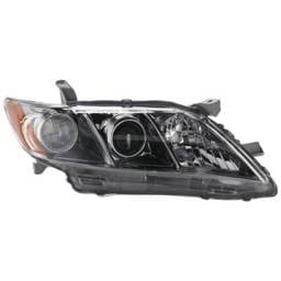 Headlight Compatible With 2007-2009 Toyota Camry 2.4L 3.5L I4 Right Passenger Side Halogen T100173q