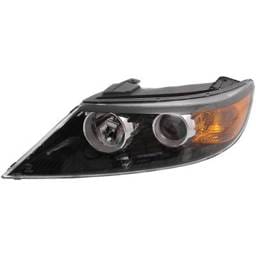 Headlight Compatible With 2011-2013 Kia Sorento 2.4L 3.3L I4 Left Driver Side Halogen Repk100130q