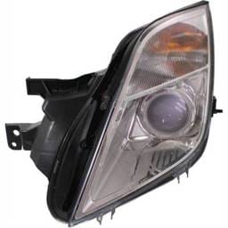 Headlight Compatible With 2010-2011 Mercury Milan 2.3L 3.0L I4 Left Driver Side Halogen Repm100344