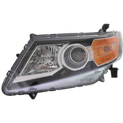 Headlight Compatible With 2014-2017 Honda Odyssey 3.5L V6 J35a7/J35z8 Left Driver Side Halogen thumbnail 5