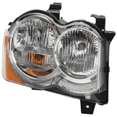Headlight Compatible With 2008-2010 Jeep Grand Cherokee 3.7L 4.7L V6 Powertech Right Passenger Side thumbnail 3