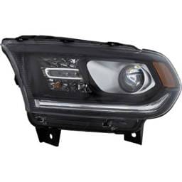 Headlight Compatible With 2014-2017 Dodge Durango 3.6L 5.7L V6 Hellcat Left Driver Side Halogen