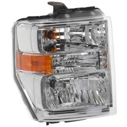 Headlight Compatible With 2008-2025 Ford E-350 Super Duty E-450 Super Duty E-150 E-250 F-650 F-750