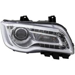 Headlight Compatible With 2015-2017 Chrysler 300 3.6L 5.7L V6 Right Passenger Side Halogen