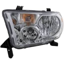Headlight Compatible With 2007-2017 Toyota Tundra Sequoia 4.0L 4.6L V6 Left Driver Side Halogen