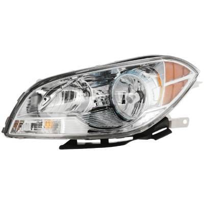 Headlight Compatible With 2008-2012 Chevrolet Malibu Left Driver Side Halogen Repc730114q