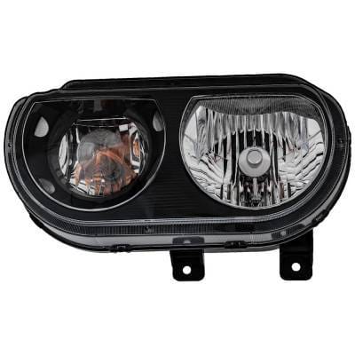 Headlight Compatible With 2008-2014 Dodge Challenger 3.6L 5.7L V6 Left Driver Side Halogen
