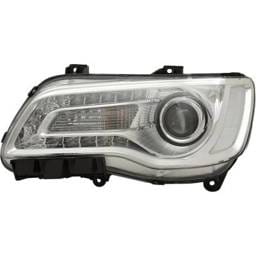 Headlight Compatible With 2018-2023 Chrysler 300 3.6L 5.7L V6 Left Driver Side Halogen Rc10010058q