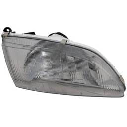Headlight Compatible With 1998-1999 Mazda 626 Right Passenger Side Halogen M100123