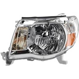 Headlight Compatible With 2005-2011 Toyota Tacoma 2.7L 4.0L I4 Left Driver Side Halogen T100126q