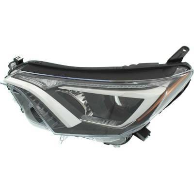 Headlight Compatible With 2016-2018 Toyota Rav4 2.5L I4 Left Driver Side Halogen Rt10010022 176Hp thumbnail 7