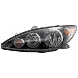 Headlight Compatible With 2005-2006 Toyota Camry 2.4L 3.0L I4 Left Driver Side Halogen T100122 210Hp