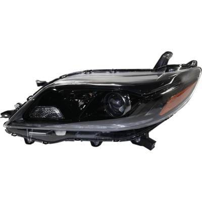 Headlight Compatible With 2015-2020 Toyota Sienna 2.7L 3.5L I4 Left Driver Side Halogen Rt10010006q