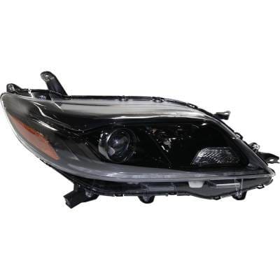 Headlight Compatible With 2015-2020 Toyota Sienna 2.7L 3.5L I4 Right Passenger Side Halogen