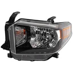 Headlight Compatible With 2015-2017 Toyota Tundra 4.0L 4.6L V6 Left Driver Side Halogen Rt10010010