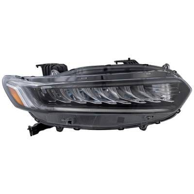 Headlight Compatible With 2018-2020 Honda Accord 1.5L 2.0L I4 L15be K20c4 Lfa Right Passenger Side thumbnail 3