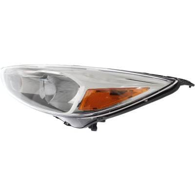 Headlight Compatible With 2015-2018 Ford Focus 2.0L 1.0L I4 Ti-Vct Ecoboost Left Driver Side Halogen thumbnail 3