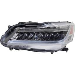 Headlight Compatible With 2017 Honda Accord 2.4L 3.5L I4 K24w J35y Lfa Left Driver Side Led