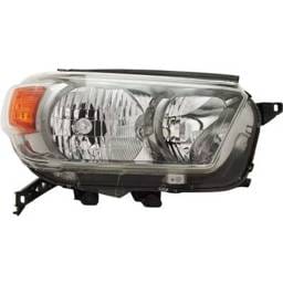 Headlight Compatible With 2010-2013 Toyota 4Runner 4.0L V6 Right Passenger Side Halogen Rept100195