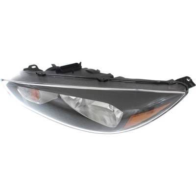 Headlight Compatible With 2015-2018 Ford Focus 2.0L 1.0L I4 Ti-Vct Ecoboost Left Driver Side Halogen thumbnail 7