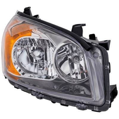 Headlight Compatible With 2009-2012 Toyota Rav4 2.5L 3.5L I4 Right Passenger Side Halogen Rept100125
