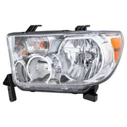 Headlight Compatible With 2009-2013 Toyota Tundra 4.0L 4.6L V6 Left Driver Side Halogen Rept100308q