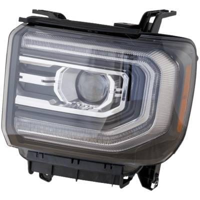 Headlight Compatible With 2016-2018 Gmc Sierra 1500 4.3L 5.3L V6 Lv3 L83/L8b L86 Left Driver Side