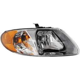 Headlight Compatible With 2001-2007 Dodge Grand Caravan Voyager Town & Country Carava 3.3L 3.8L V6