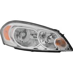Headlight Compatible With 2006-2016 Chevrolet Monte Carlo Impala Impala Limited 2.5L 3.6L I4 Lfx/Lgx