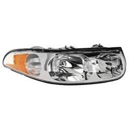 Headlight Compatible With 2000-2005 Buick Lesabre 3.8L V6 L36 Right Passenger Side 205Hp Replaces