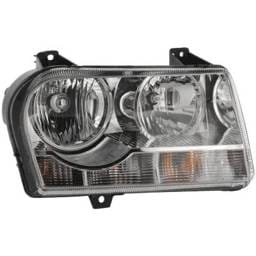 Headlight Compatible With 2005-2008 Chrysler 300 2.7L 3.5L V6 Eer Egg Right Passenger Side 250Hp