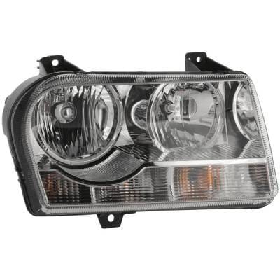 Headlight Compatible With 2005-2008 Chrysler 300 2.7L 3.5L V6 Eer Egg Right Passenger Side 250Hp