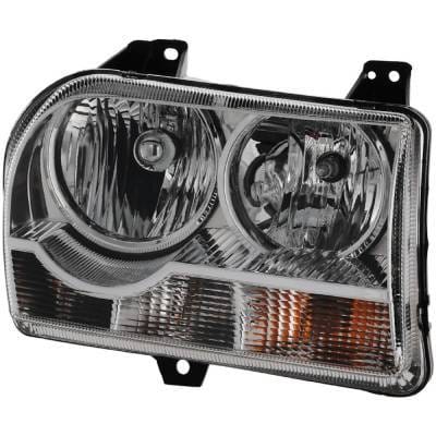 Headlight Compatible With 2005-2008 Chrysler 300 2.7L 3.5L V6 Eer Egg Right Passenger Side 250Hp thumbnail 3
