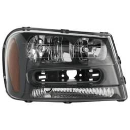 Headlight Compatible With 2002-2009 Chevrolet Trailblazer Trailblazer Ext Right Passenger Side