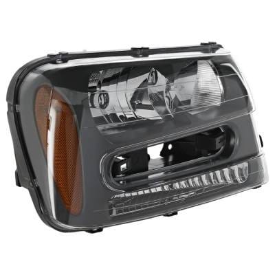 Headlight Compatible With 2002-2009 Chevrolet Trailblazer Trailblazer Ext Right Passenger Side thumbnail 5