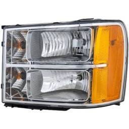 Headlight Compatible With 2007-2014 Gmc Sierra 1500 Sierra 2500 Hd Sierra 3500 Hd 4.3L 5.3L V6 Lv3