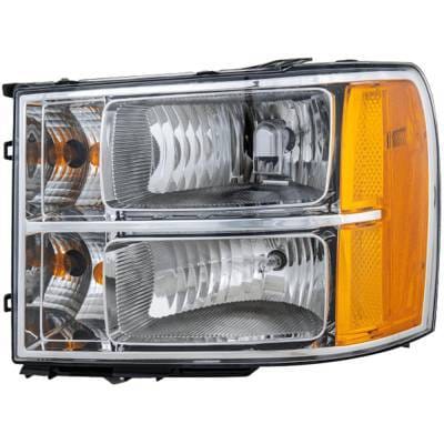 Headlight Compatible With 2007-2014 Gmc Sierra 1500 Sierra 2500 Hd Sierra 3500 Hd 4.3L 5.3L V6 Lv3 thumbnail 3